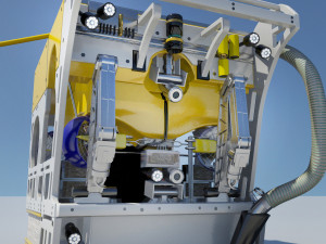 detailed rov remote operating vehicle 3Dモデル