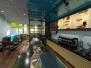 restaurant - bistro 3D Модель