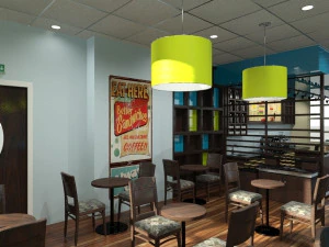 restaurant - bistro 3D Model