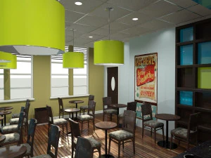 restaurant - bistro 3D Model