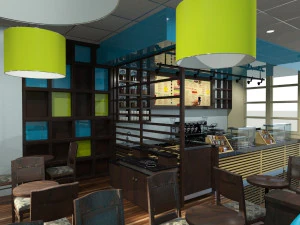 restaurant - bistro 3D Model