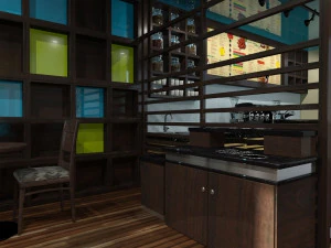 restaurant - bistro 3D Model