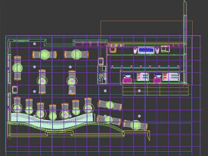 restaurant - bistro 3D Model