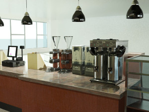 coffee kiosk 3D मॉडल