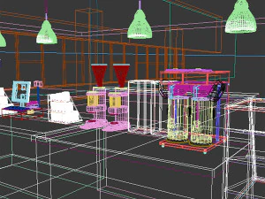 coffee kiosk 3D Model
