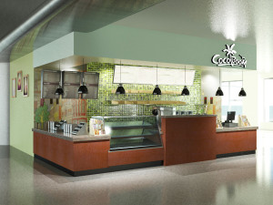 coffee kiosk Model 3D