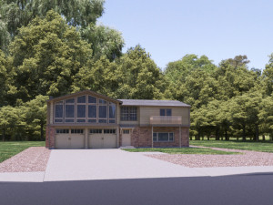 single family house 3D 모델