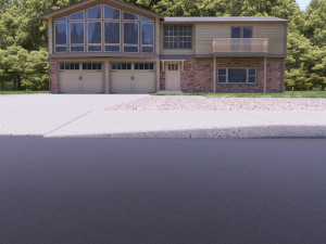 single family house 3D 모델