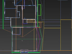 single family house 3D Model