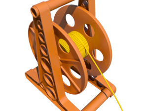 general - industrial cord reel 3D-Modell