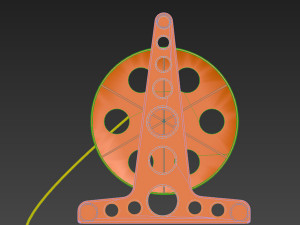general - industrial cord reel 3D-Modell