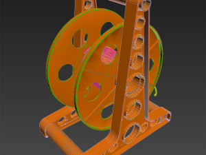general - industrial cord reel 3D-Modell