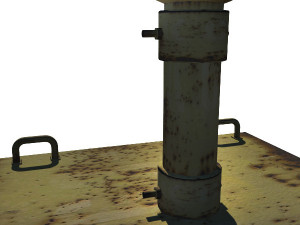ocean explosive mine collection 3D Model