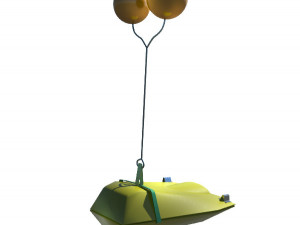 ocean explosive mine collection 3D Model