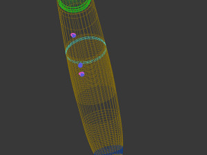 ocean explosive mine collection 3D Model
