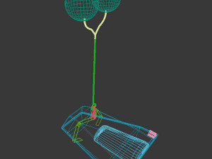 ocean explosive mine collection 3D Model