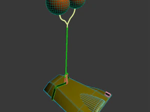 ocean explosive mine collection 3D Model