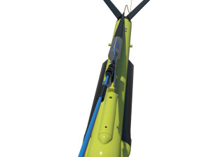 Sonar towfish and magnetometer Model 3D