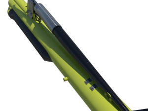 Sonar towfish and magnetometer Model 3D