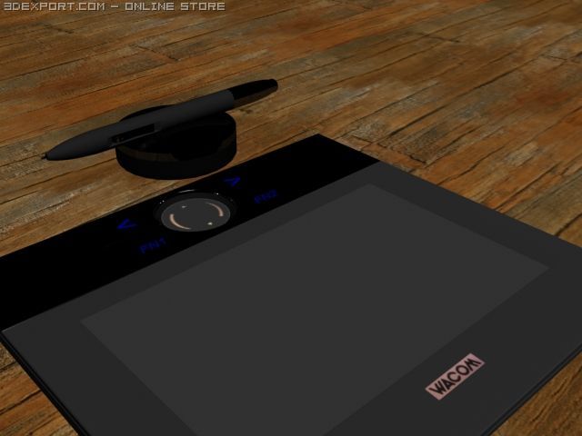 pen table Modèle 3D .c4d .max .obj .3ds .fbx .stl .blend 
