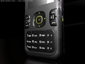 mobile phone 3D Model