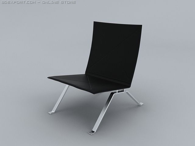 pk22 chair 3D Model .c4d .max .obj .3ds .fbx .stl .blend 