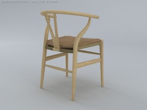 wegner y chair Modelo 3D