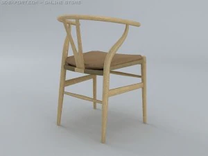 wegner y chair 3D Model