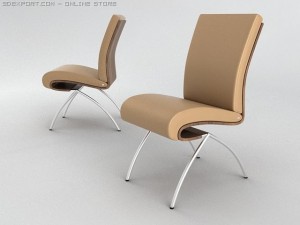 chair rolf benz 3D Model