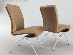 chair rolf benz Modelo 3D