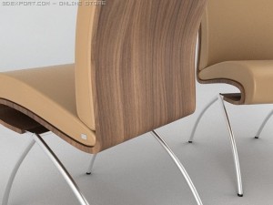 chair rolf benz Modelo 3D