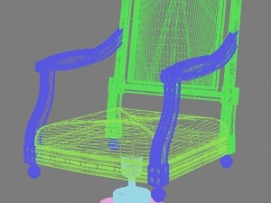 work armchair 3D Model