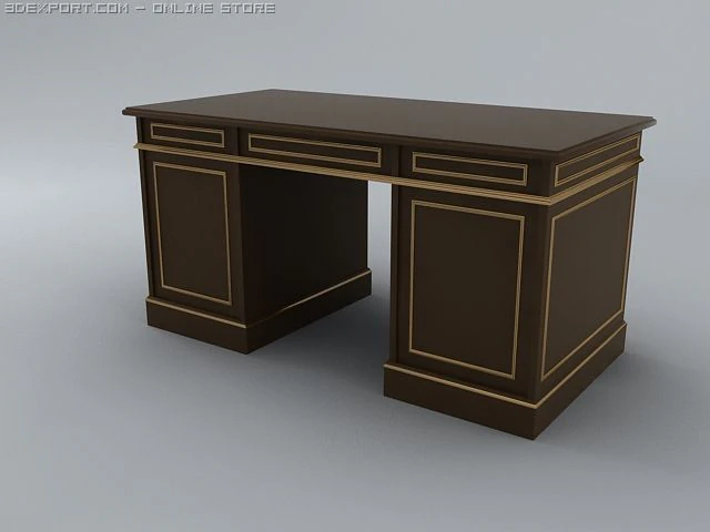 work table 3D Model .c4d .max .obj .3ds .fbx .stl .blend 