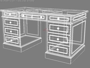work table 3D Model