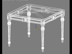 coffe table 3D Model