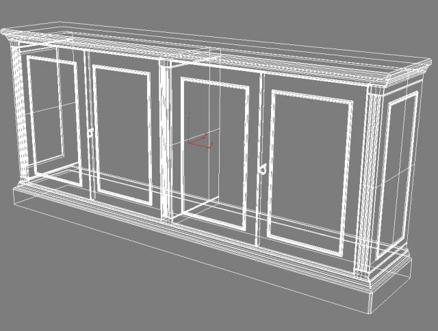 commode small 3D Model .c4d .max .obj .3ds .fbx .stl .blend 