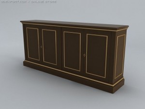 commode small 3D-Modell