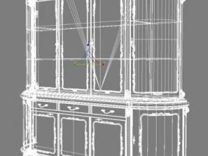 case cupboard 3D Model