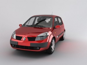 renault scenic 3D Model