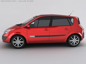 renault scenic 3D Model