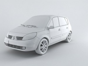 renault scenic 3D Model