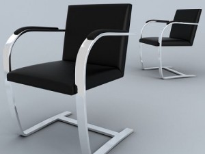 brno chair 3D Model