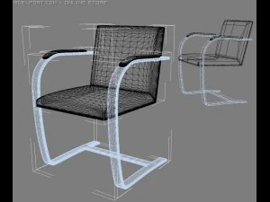 brno chair 3D Model