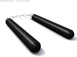 nunchaku 3D Model