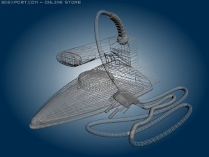 electric iron 3D Model