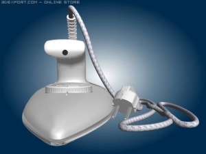 electric iron 3D Model