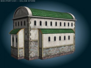 fantasy bank 3D-Modell