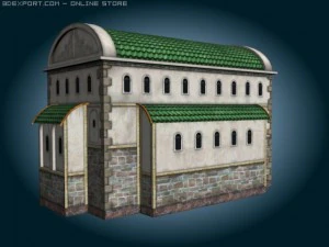 fantasy bank 3D Model