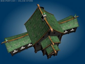 fantasy shop 3D-Modell
