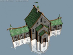 fantasy shop 3D-Modell